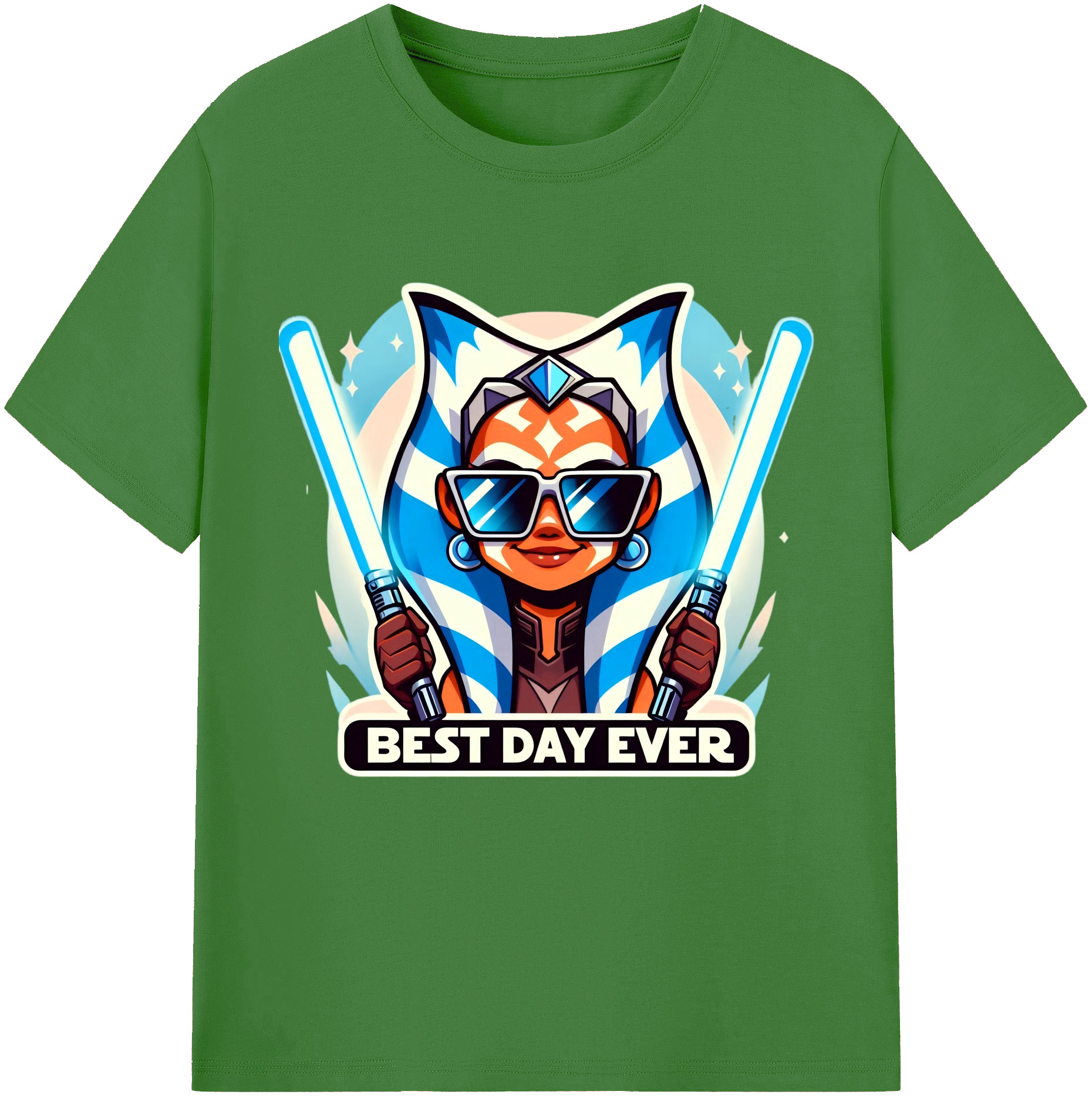 （画像用） スター・ウォーズ Star Wars レディースカジュアルプリントTシャツ（綿100％）
